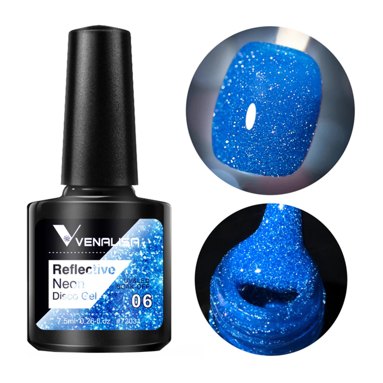 Βεναλίσα -  Ανακλαστικό Neon Disco Gel -  BD06